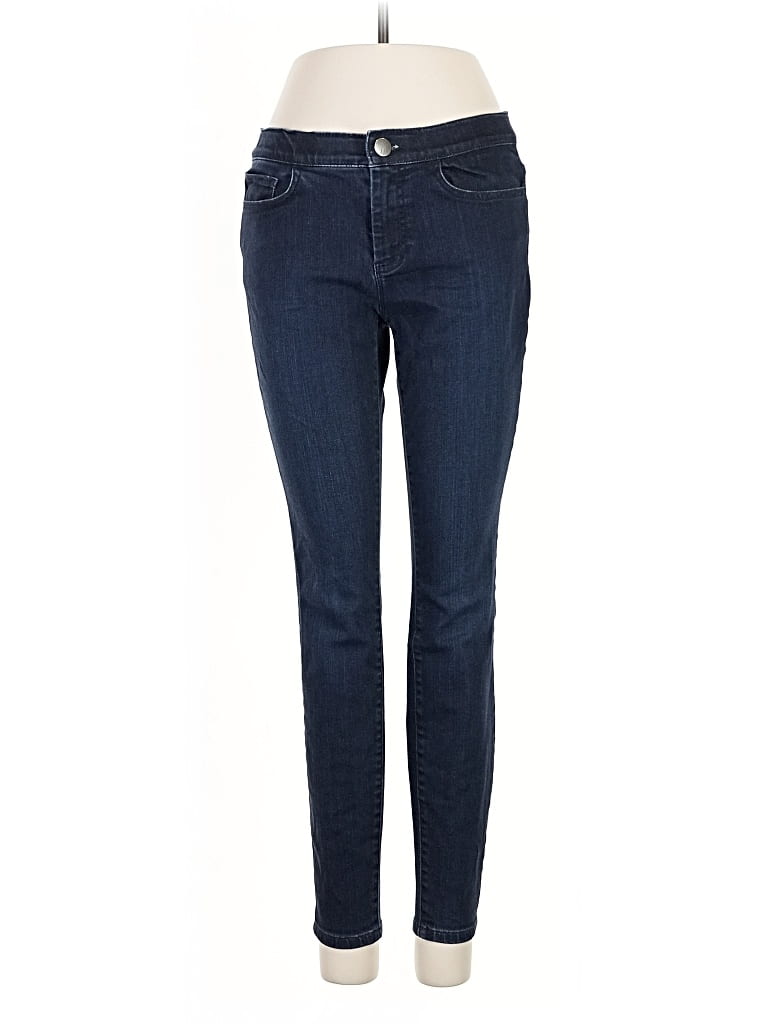 Pre-owned Jjill Jeggings In Blue