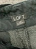 Ann Taylor LOFT Chevron-herringbone Gray Dress Pants Size 6 - photo 6