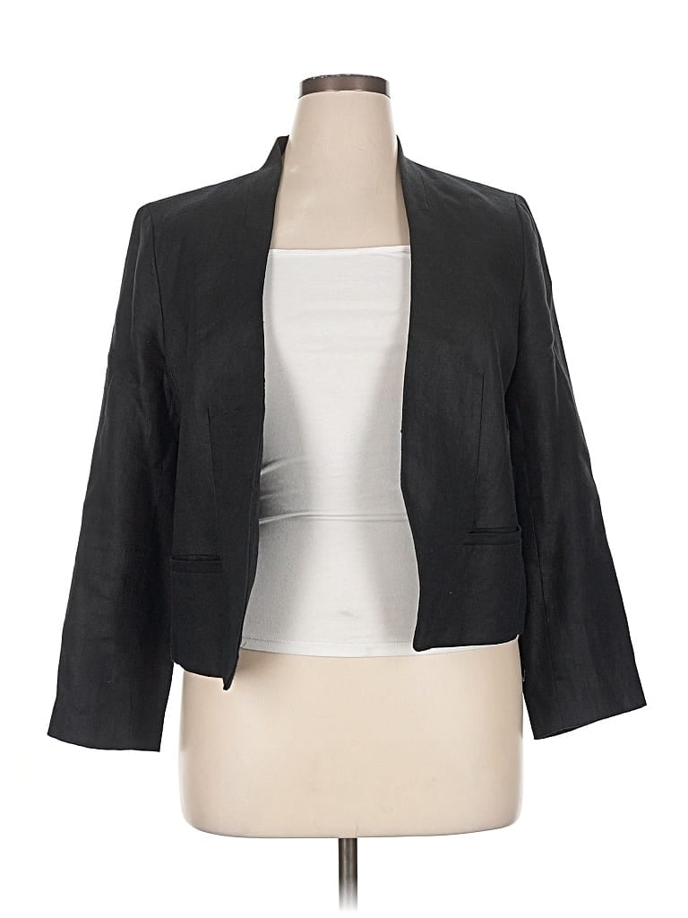 Pre-owned Ann Taylor Loft Jacket In Black