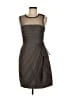 Vera Wang 100% Polyester Gray Cocktail Dress Size 6 - photo 1