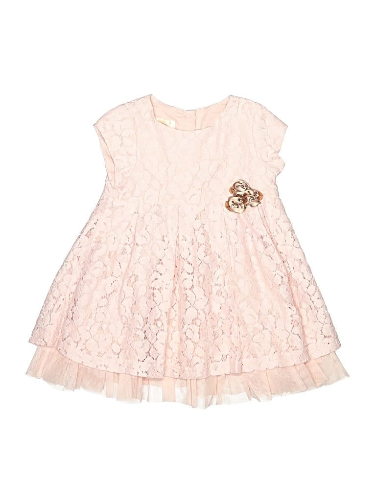Pre-owned Laura Ashley Babies' Dress In Pink