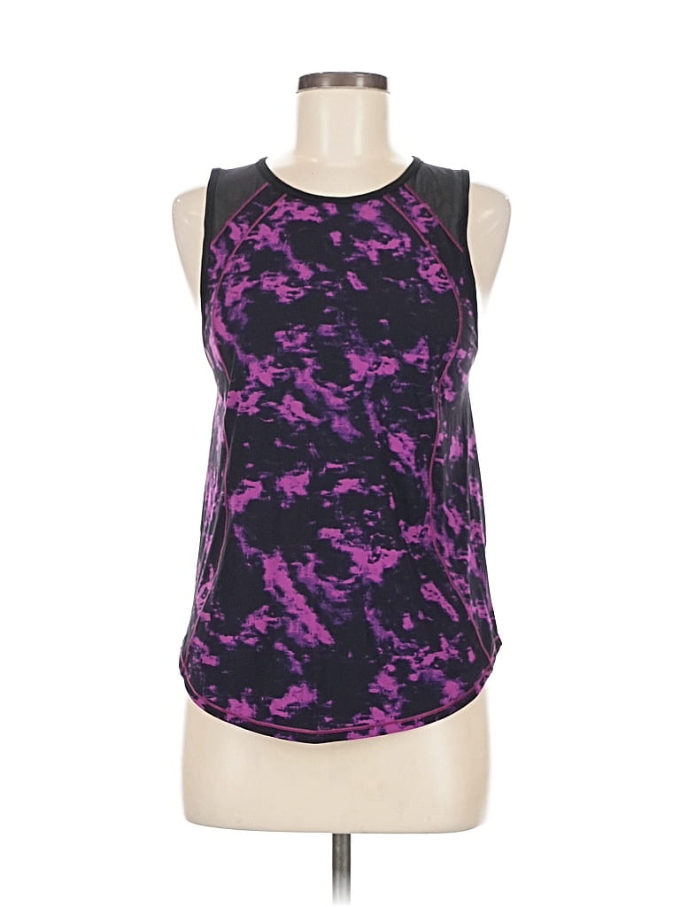 Pre-owned Lululemon Athletica Active Tank Top In Purple