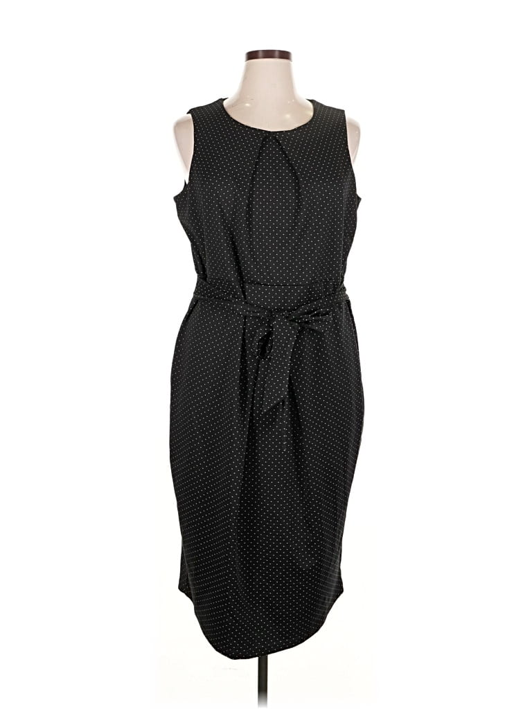 Pre-owned City Chic Casual Dress In Black