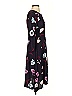 Ann Taylor Floral Black Casual Dress Size 00 - photo 4