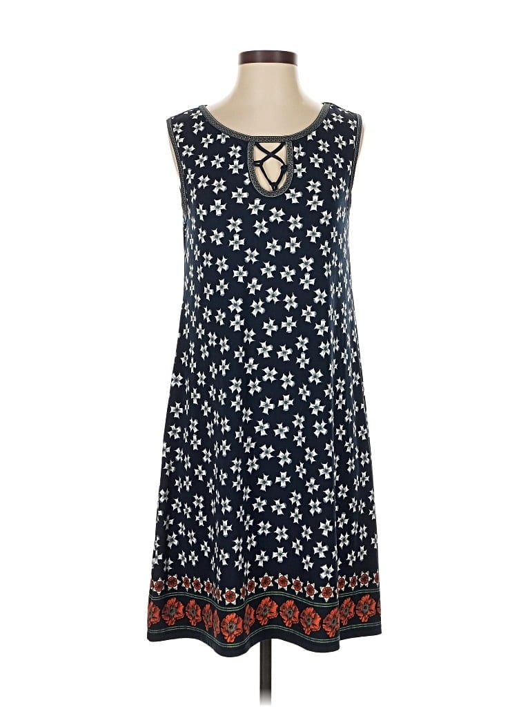 Pre-owned Max Studio Casual Dress In Blue