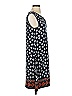 Max Studio Print Blue Casual Dress Size S - photo 4