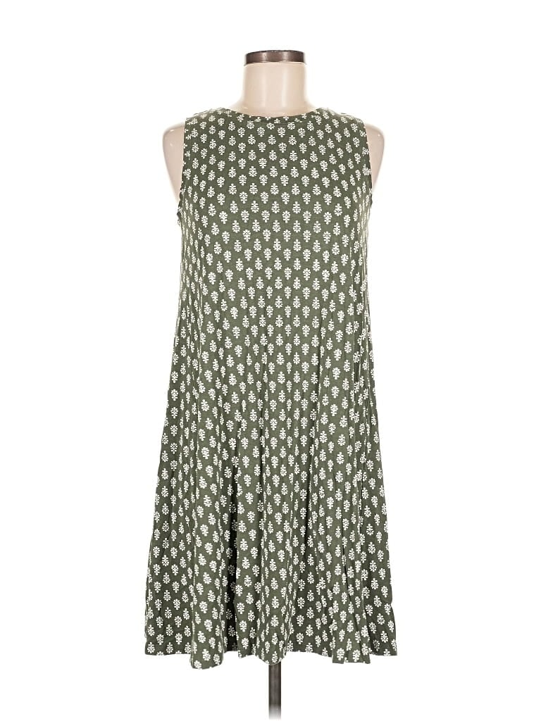 Pre-owned Ann Taylor Loft Outlet Casual Dress In Green