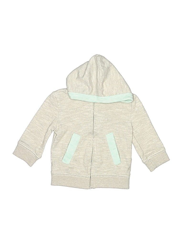 Pre-owned Rene Rofe Babies' Zip Up Hoodie In Brown