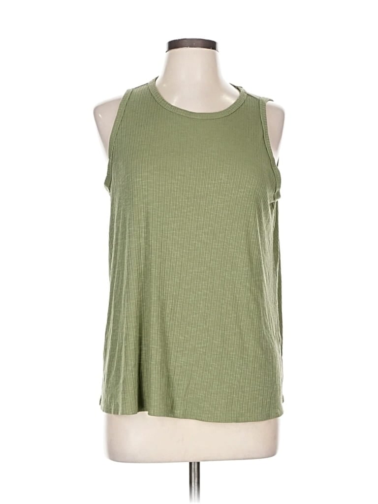 Pre-owned Old Navy Sleeveless T-shirt In Green