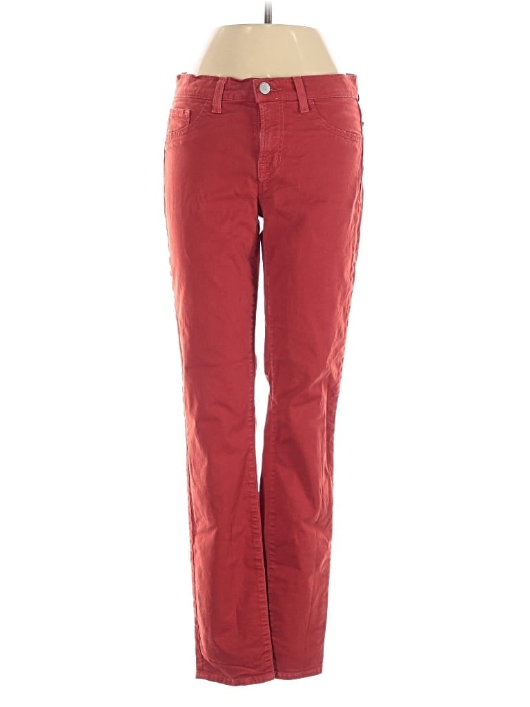 Pre-owned J Brand Casual Pants In Red