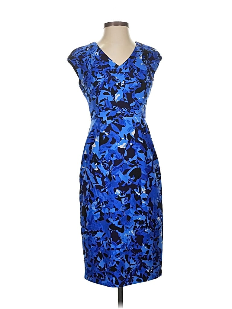 Pre-owned Maggy London Cocktail Dress In Blue