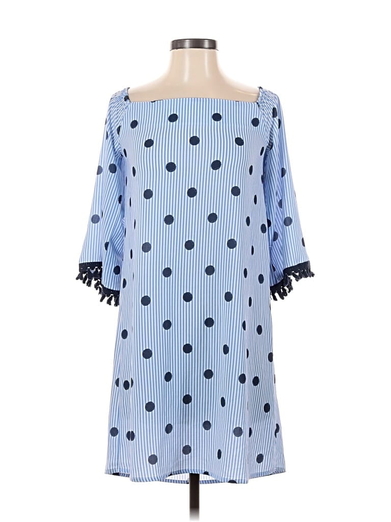 Pre-owned Isle By Melis Kozan Casual Dress In Blue