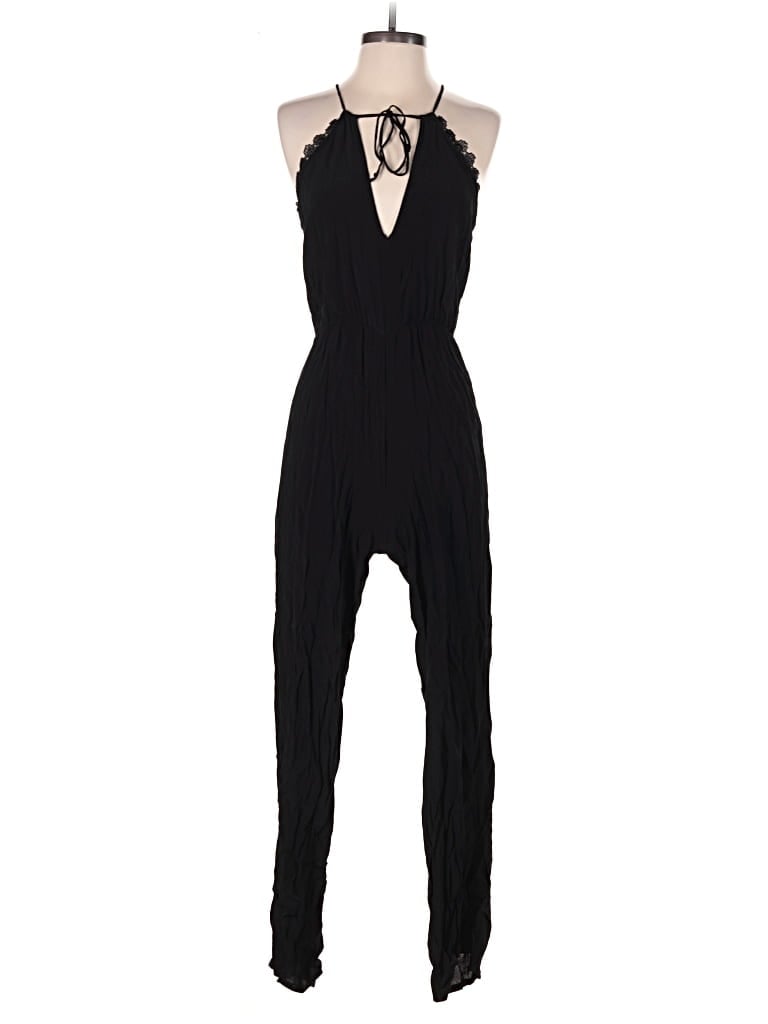 Pre-owned Faithfull The Brand Jumpsuit In Black