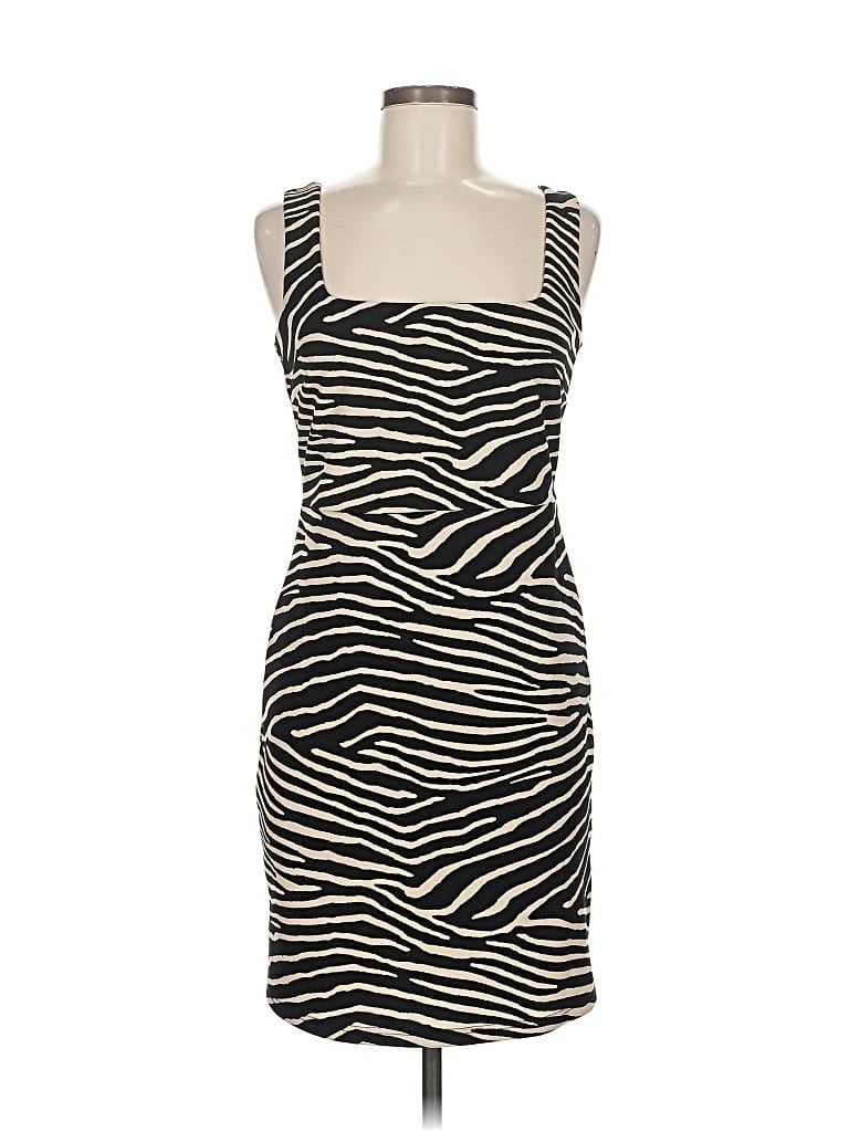 Pre-owned H&m Cocktail Dress In Black
