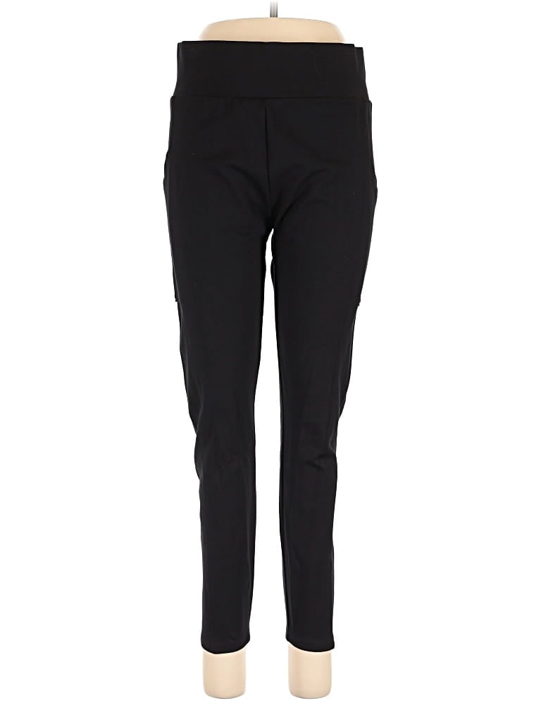 Pre-owned Lou & Grey Active Pants In Black