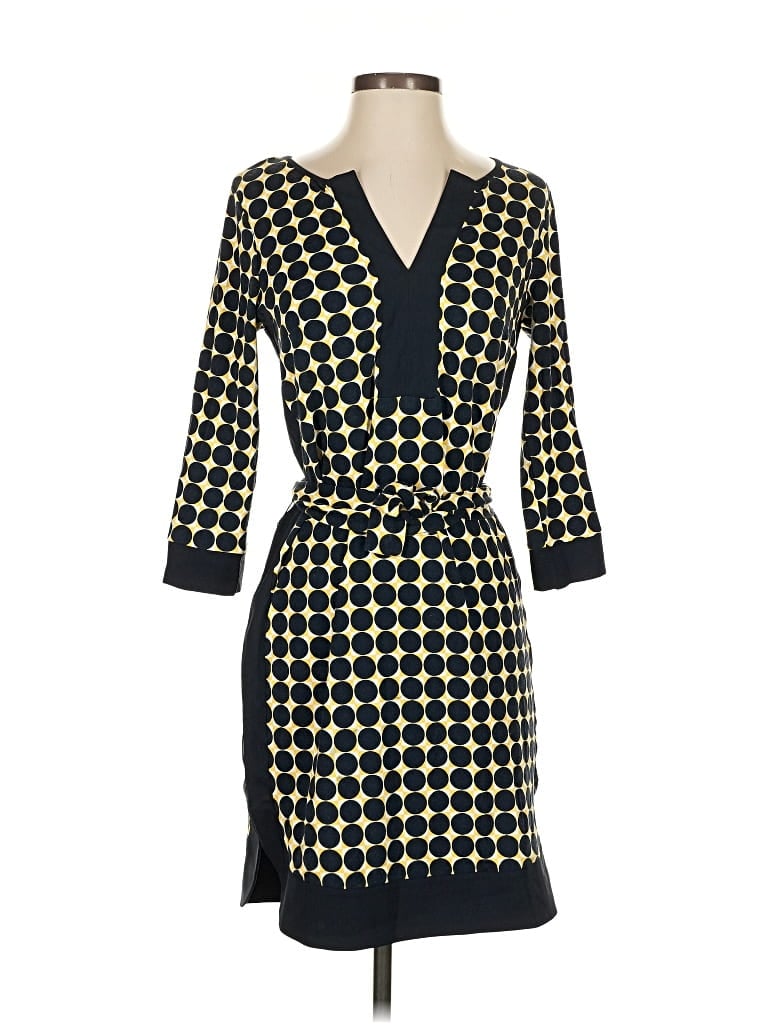 Pre-owned Ann Taylor Factory Cocktail Dress In Yellow