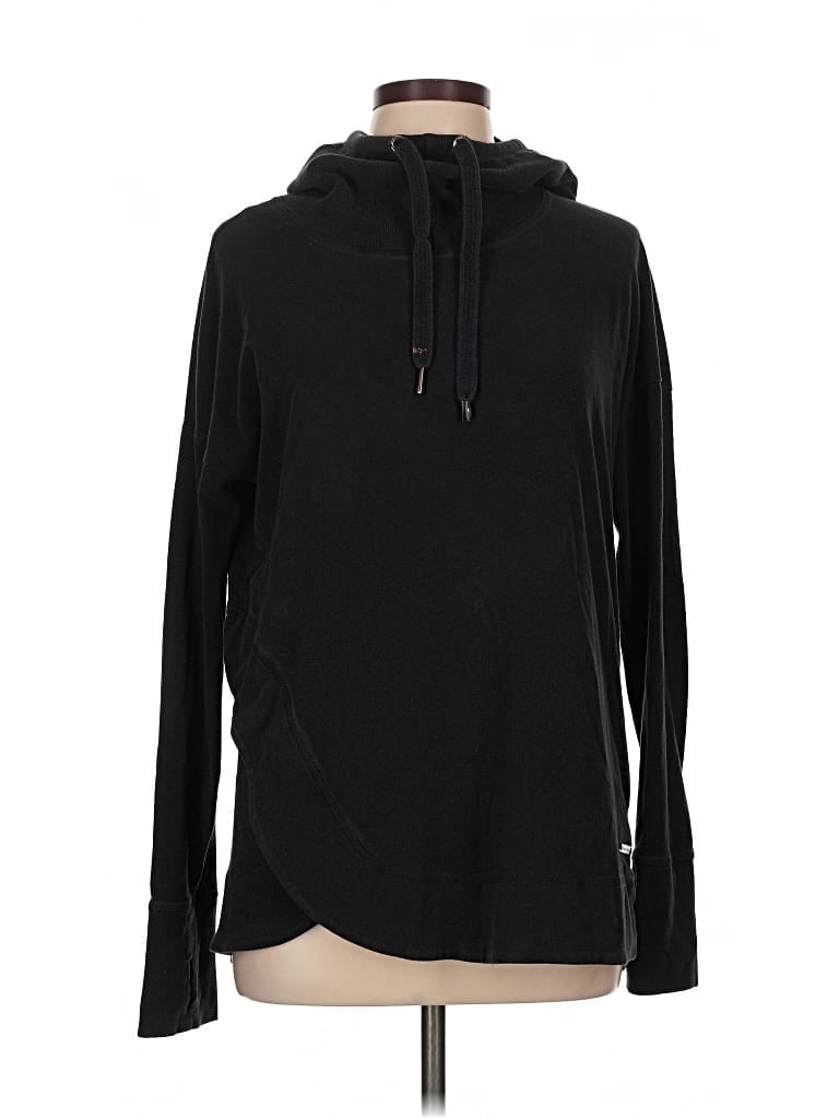 Pre-owned Sweaty Betty Long Sleeve Turtleneck In Black