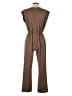 Grade & Gather Stripes Brown Jumpsuit Size S - photo 2