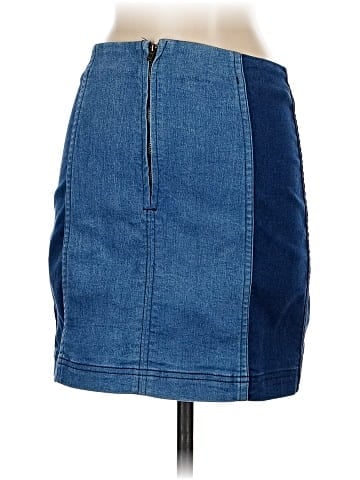 Free People Denim Skirt (view 2)