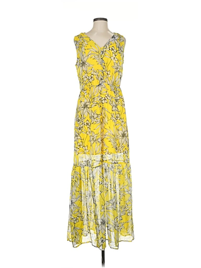 Pre-owned Eci Casual Dress In Yellow