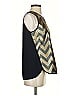 J.Crew Metallic Gold Sleeveless Blouse Size 4 - photo 4
