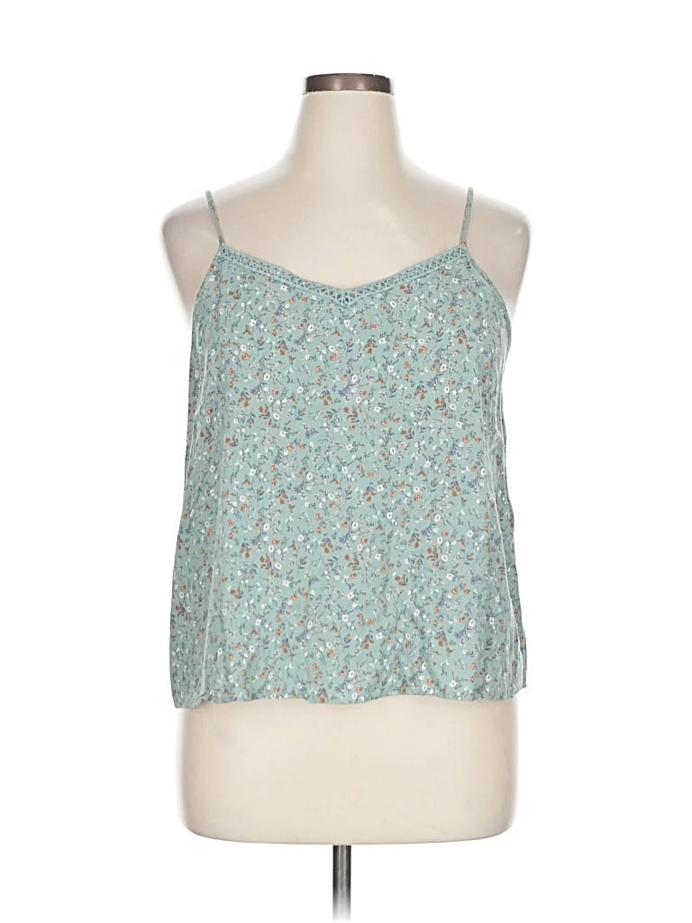 Pre-owned Sonoma Goods For Life Sleeveless Blouse In Blue