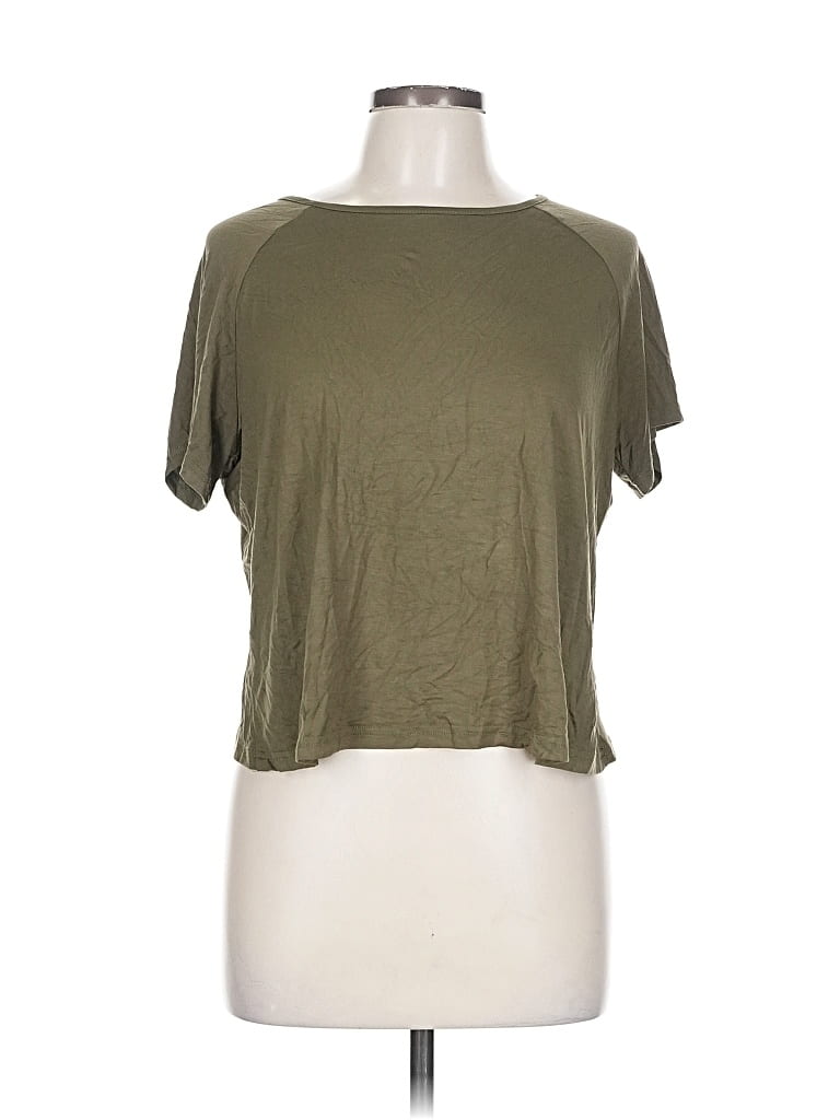 Pre-owned Assorted Brands Short Sleeve T-shirt In Green