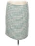 Kenar 100% Polyester Tweed Teal Casual Skirt Size 10 - photo 1