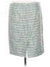 Kenar 100% Polyester Tweed Teal Casual Skirt Size 10 - photo 2