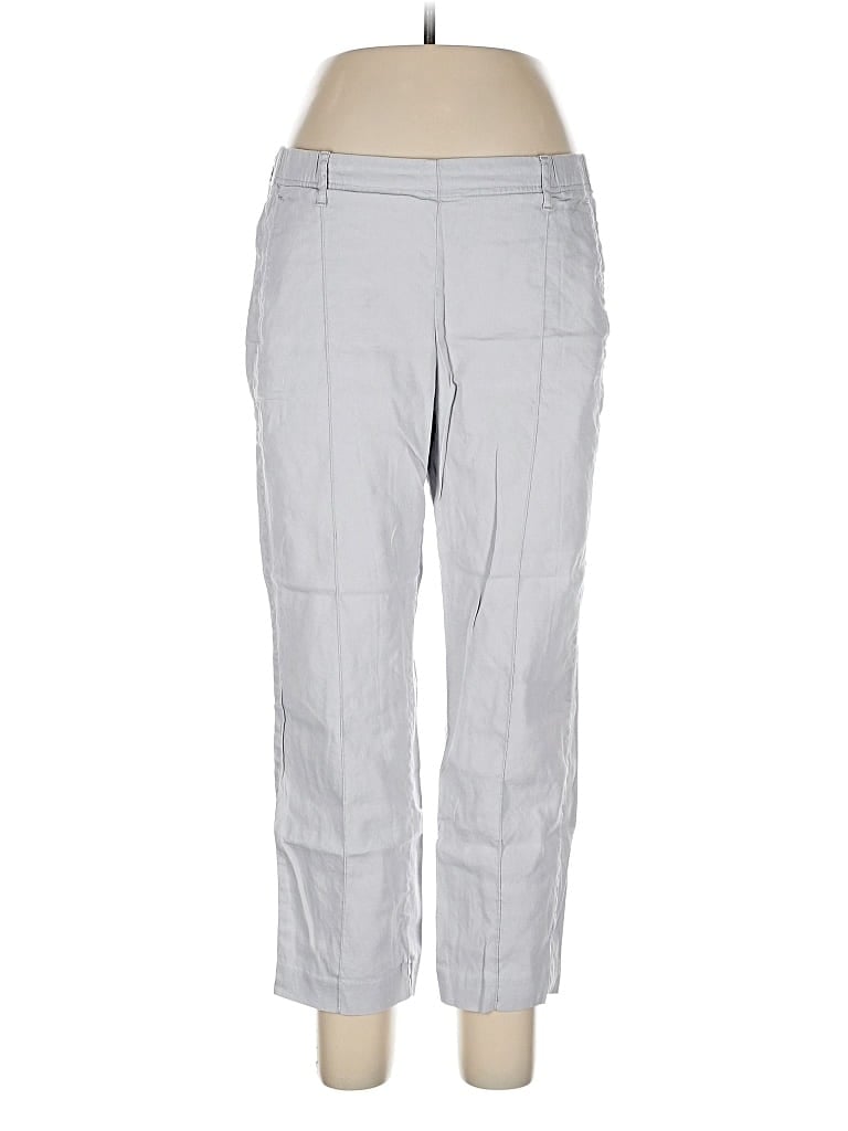 Pre-owned Jjill Casual Pants In Gray