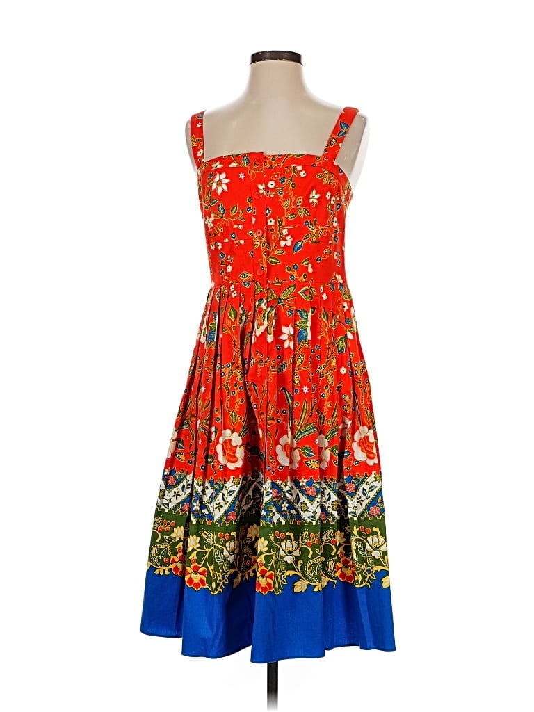 Pre-owned Tory Burch Casual Dress In Red