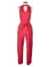 Evereve 100% Polyester Solid Red Jumpsuit Size XS - photo 1