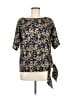 MICHAEL Michael Kors Gold Blue Kimono Size M - photo 1