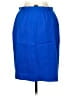 Doncaster Collection Blue Silk Skirt Size 6 - photo 2