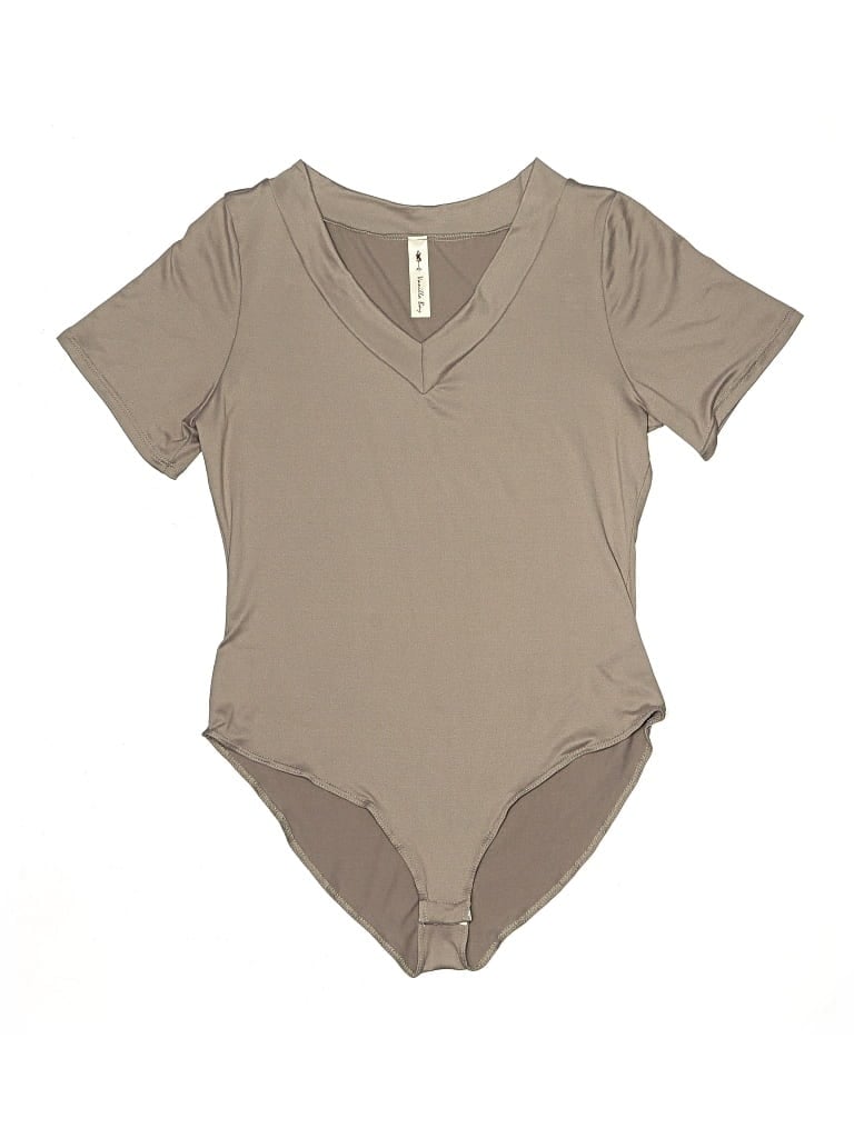 Pre-owned Vanilla Bay Bodysuit In Brown