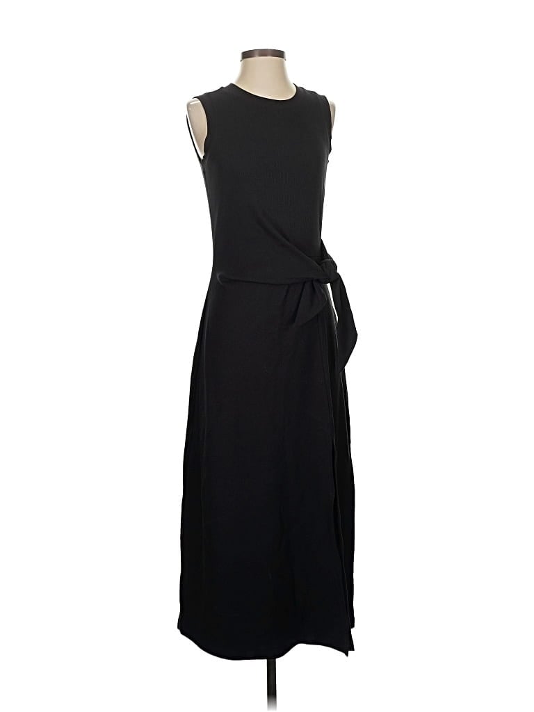 Pre-owned Evereve Casual Dress In Black