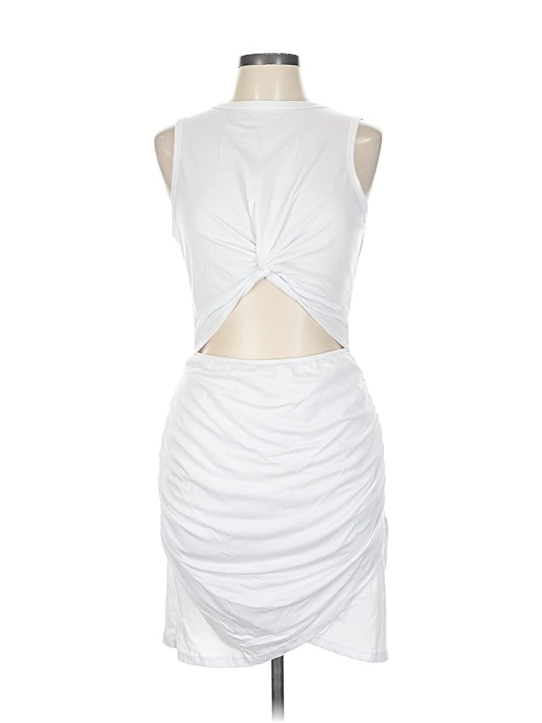 Pre-owned Btfbm Cocktail Dress In White