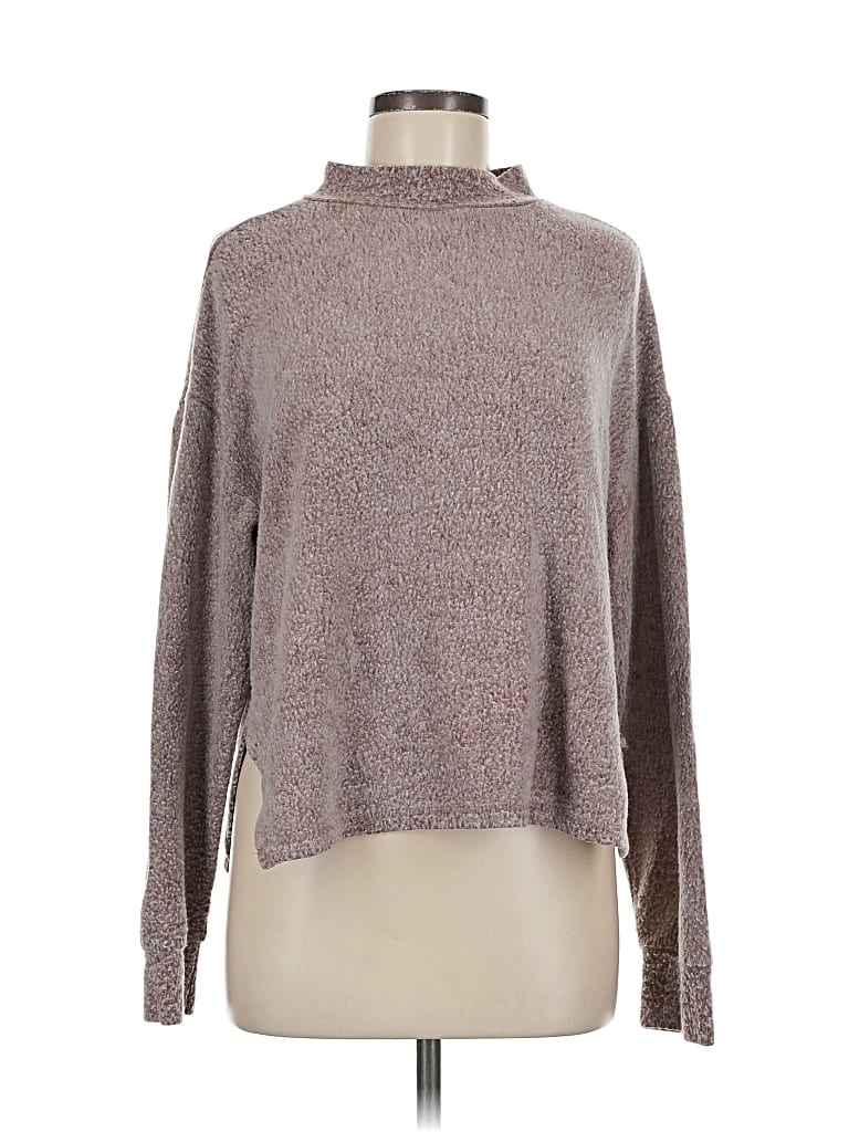 Pre-owned Abound Turtleneck Sweater In Brown