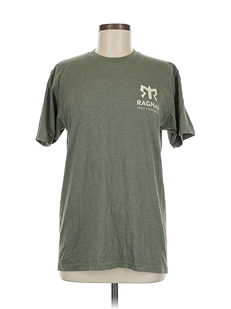 Pre-owned Assorted Brands Short Sleeve T-shirt In Green
