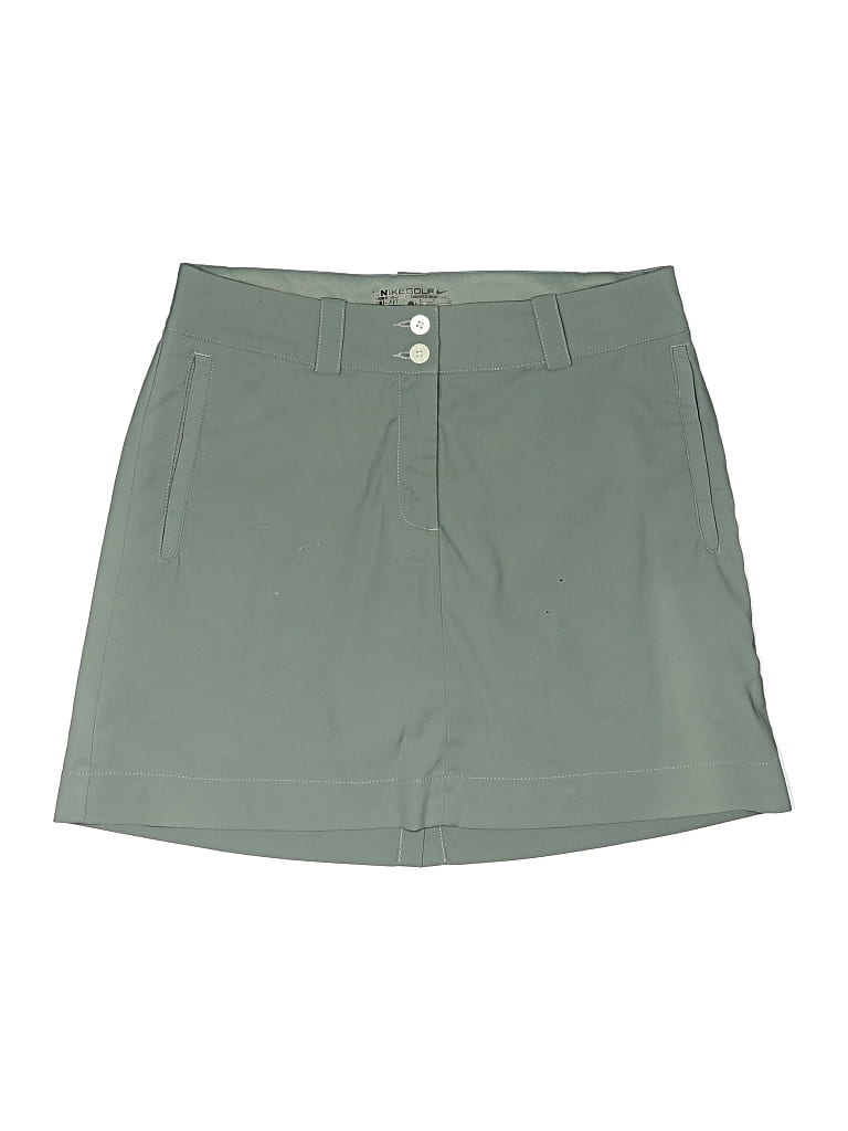 Pre-owned Nike Active Skort In Green