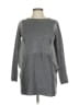 Badgley Mischka Metallic Silver Pullover Sweater Size S - photo 1