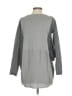 Badgley Mischka Metallic Silver Pullover Sweater Size S - photo 2