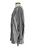 Badgley Mischka Metallic Silver Pullover Sweater Size S - photo 5