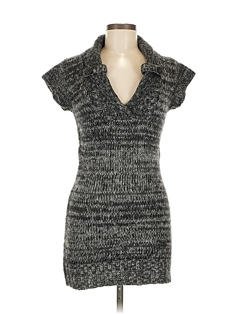 Pre-owned Ultra Flirt Casual Dress In Gray