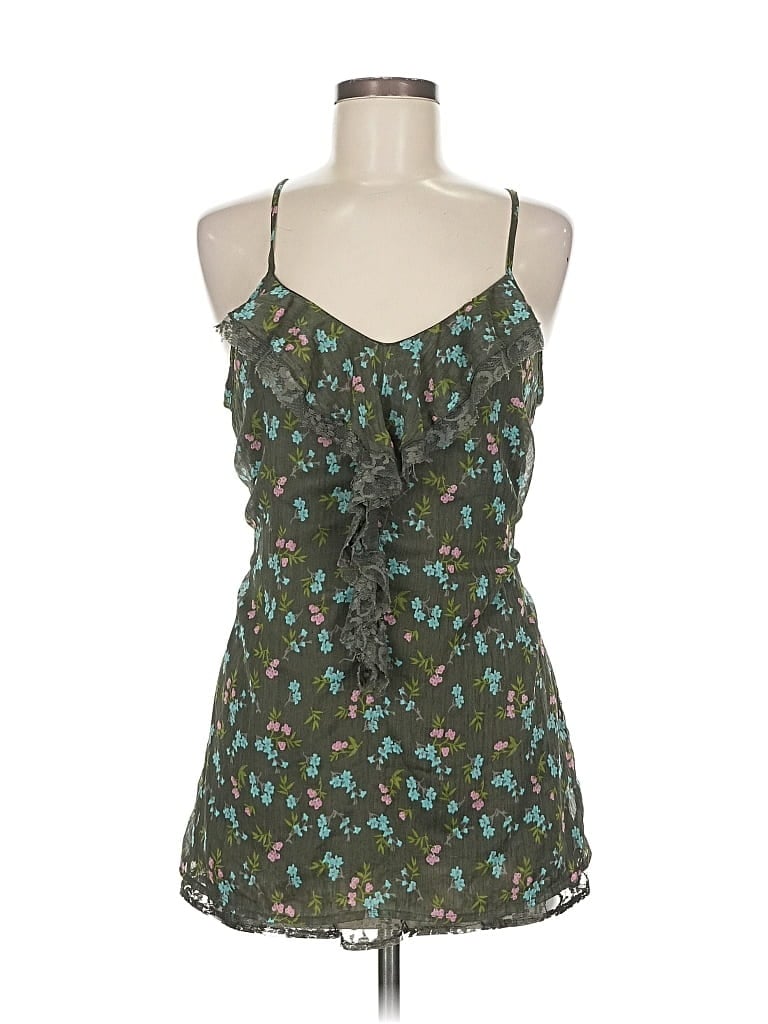 Pre-owned Decree Sleeveless Blouse In Green