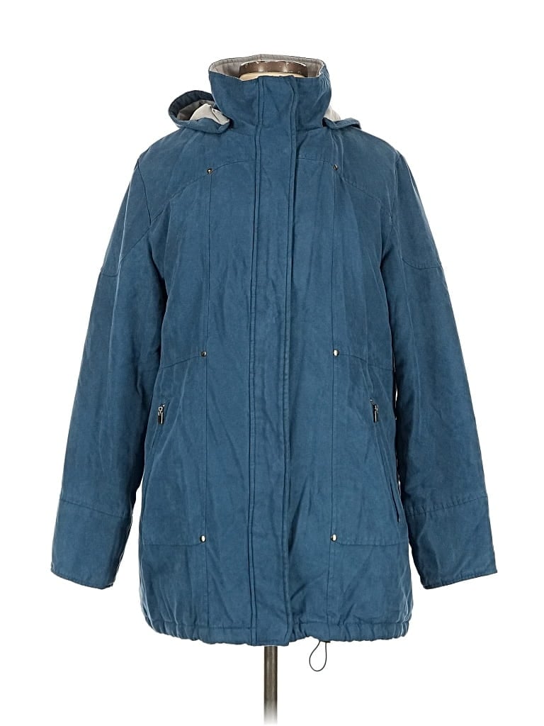Pre-owned Forecaster Of Boston Raincoat In Blue