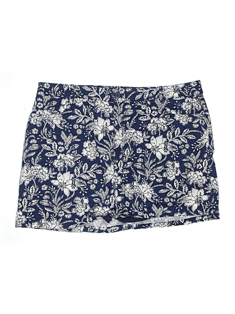 Pre-owned St. John's Bay Skort In Blue