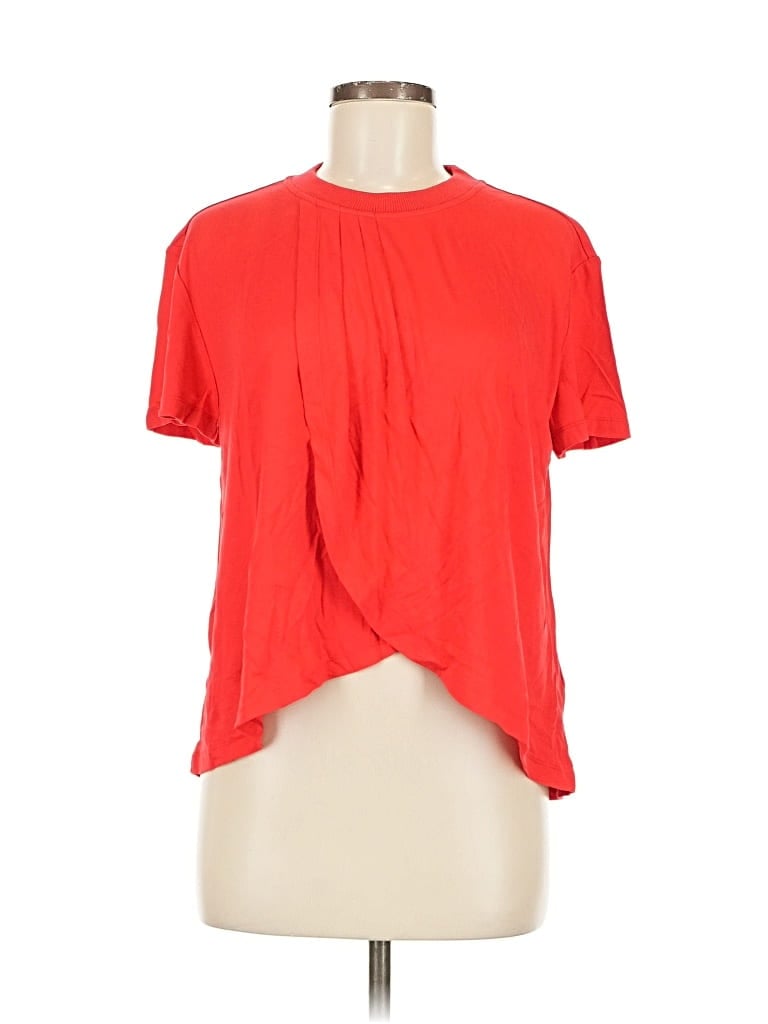 Pre-owned Sweaty Betty Short Sleeve T-shirt In Red