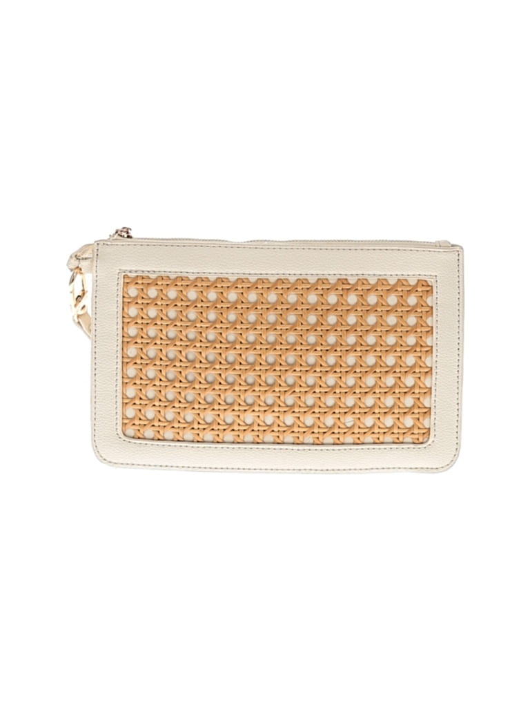 Pre-owned Anne Klein Wristlet In White