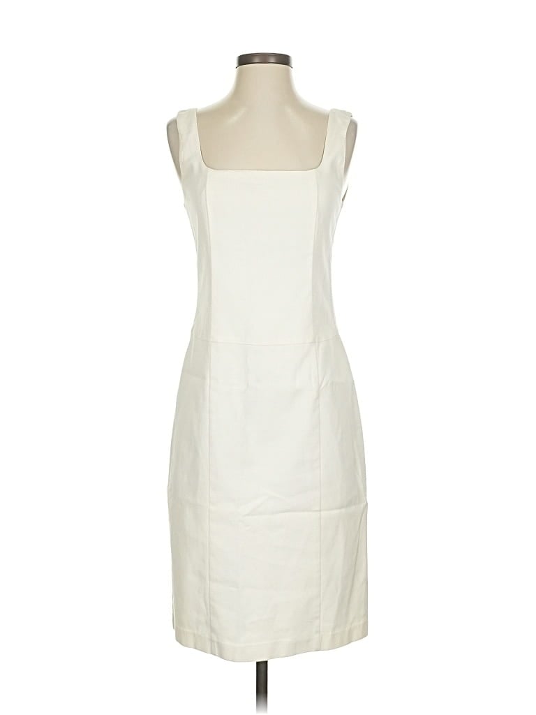 Pre-owned United Colors Of Benetton Casual Dress In White